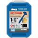 Blue Screw 1-1/2i Kreg 100pk