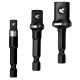 Socket Adapters 3pc Milwaukee