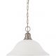 Light Hanging Dome B/Nickel