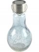 Solar Lamp Lightbulb Shape Blu