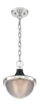 Light Pendant Fario Nickel/Blk