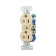 Flush Plug Ivory 125V 3Pin