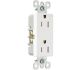 Plug 15A Decor White TR