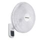 Wall Fan White 16i w/Remote