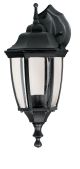 Wall Lantern Blk Arm Down Volt