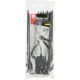 Self Cut Cable Tie 8i Blk 50pk