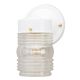 Jelly Jar Fixture White