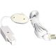 WHITE CORD SET 8FT