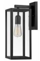 Wall Lantern Black 1LGT