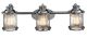 Light Fixture Vanity 3L Chrm/G