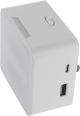 LED Night Light Sq + 2 USB Por