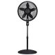 Fan Pedestal 18i Black w/Remot