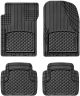 Front & Rear Car Mat 4/Set Blk