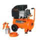 Compressor 25lt & Spray Gun