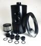 Oil Catch Can Kit Alum Black