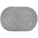 Cotton Rug 18x28 Grey Revers