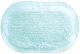 Cotton Rug 18x28 Aqua Revers