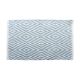 Bath Mat Oxford Blue/White