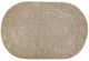 Bath Mat Oval Reverse Taupe