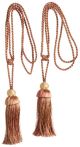 Curtain Tieback Tassel Burgund