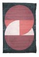 Rug Red Circles 80x120cm