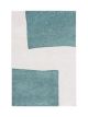 Rug Blue / White 100x150cm