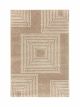 Rug Beige Squares 100x150cm