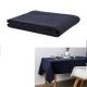 Tablecloth Cotton Navy Blue 14