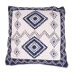 Cushion Rush Dk Blue 45cm