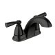 Faucet Lav M/Blk Banbury