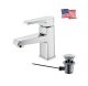 Leo Sgl Lever Basin Mixer w/Po