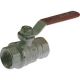 BALL VALVE CHROME 3/4in