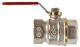 BALL VALVE CHROME 1in