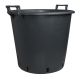 PLANT POT W/HANDLE 40CM BLACK