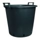 PLANT POT  W/HANDLE 50CM BLACK