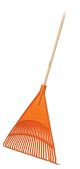 Rake Plast 26-Tine w/stick