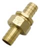 Hose Connector Brass 5/8i #127