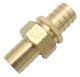 Hose Connector Brass 3/4i #127