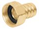 Hose Connector Female 5/8i Bra