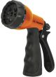 Hose Nozzle w/8 Spray Plas Tru