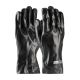 Glove PVC Coated Blk 12