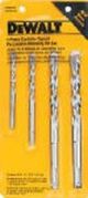 Masonry Drill Bit Set 4pc