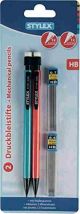 Pencil w/Eraser Retractable 2p