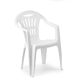 Chair Maui Midback White