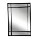 Mirror Black Art Deco Metal