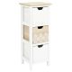 Drawer Unit/3 White MDF 25X65c