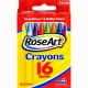 Rose Art Crayons 16ct