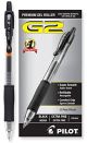 Pen G2 Gel Retract Blk XFine