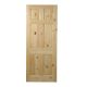 Pine Door 24x80 Knotty 6-Panel