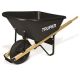 Wheelbarrow 6cuft Poly Black